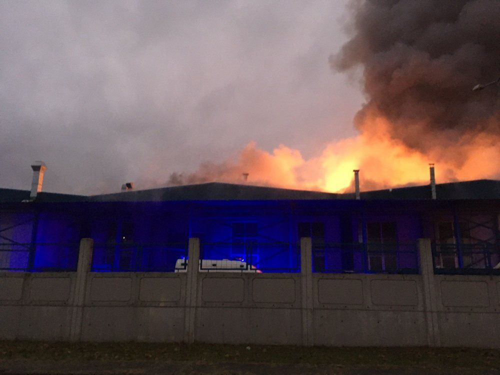 Teknorot fabrikasındaki yangın üzdü