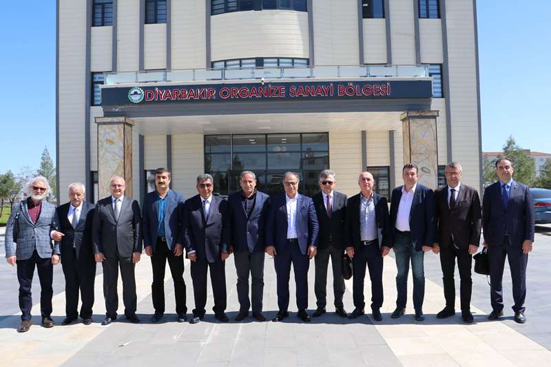 Selim Yirmibeşoğlu OSBDER ile Diyarbakır'a gitti